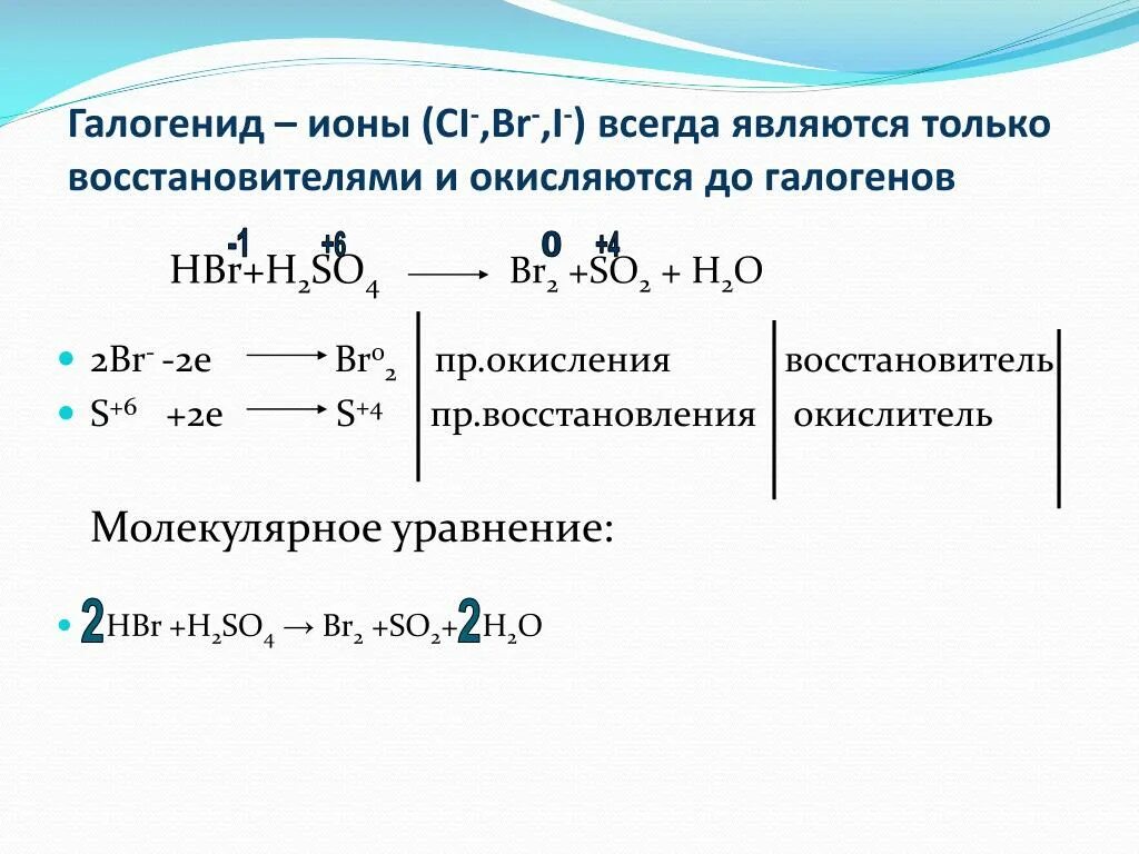 S br2 реакция