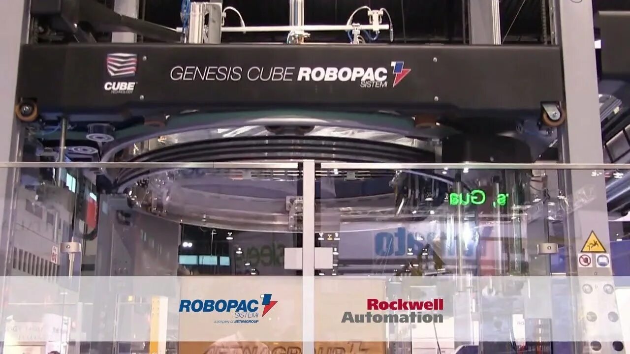 Genesis cube. Robopac genesis. cube genesis. robopac genesis thunder automatic wrapping machine.