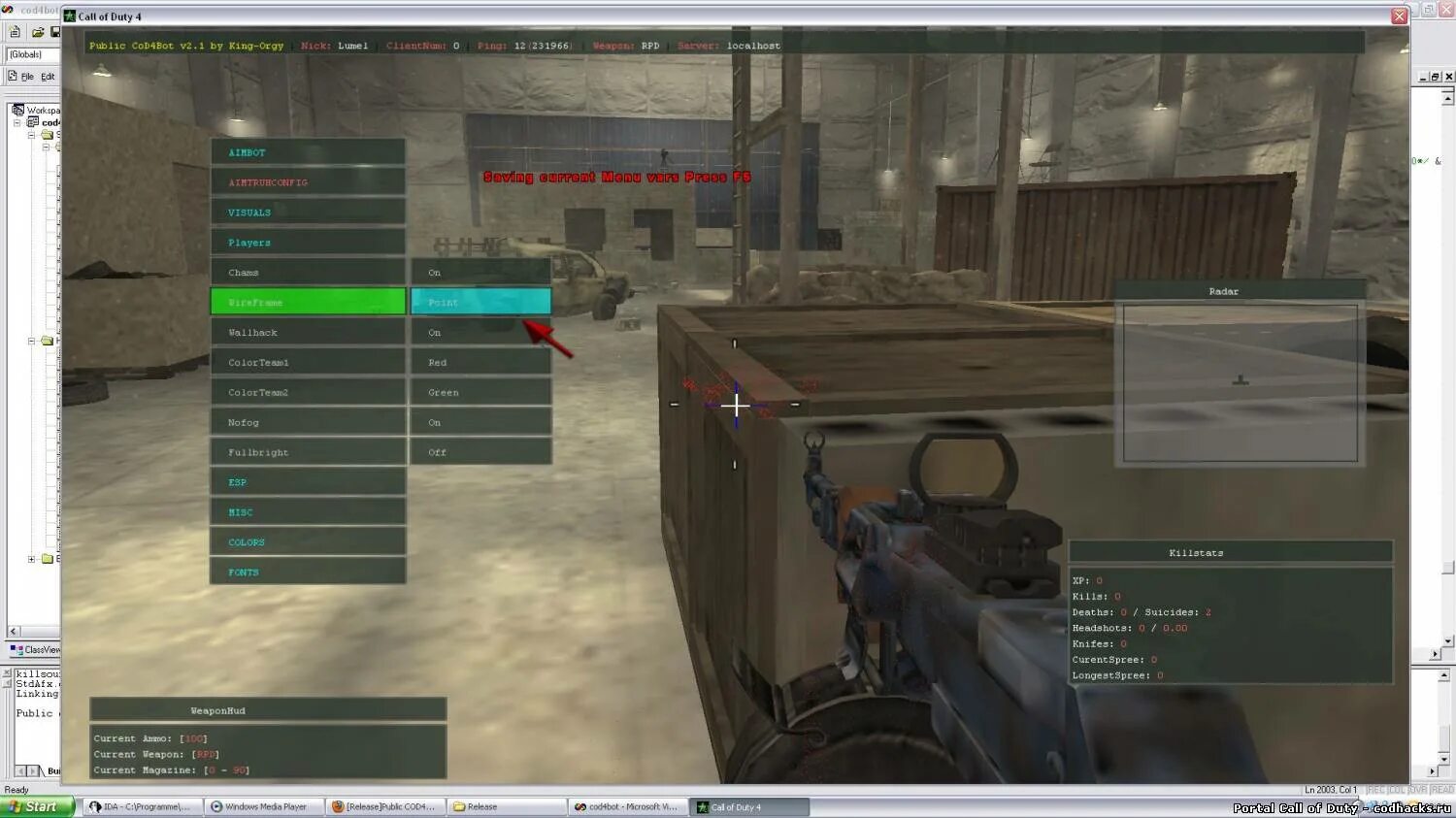 Call of translate. Сервер аимбот. wallhack cod4. cod4 статы. call of duty 4 сервера.