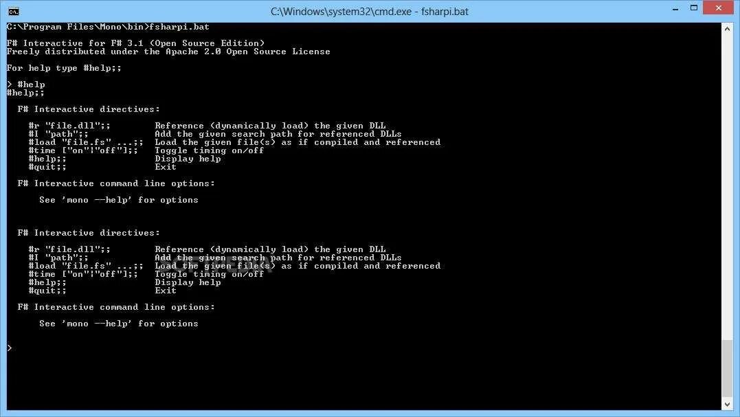 Command help
