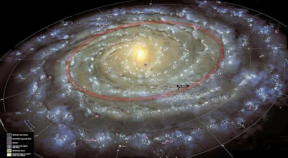 Где расположен центр нашей галактики. Солнечная система на карте Галактики Млечный путь. Звездная карта Галактики Млечный путь. Галактика Млечный путь планеты солнечной системы.