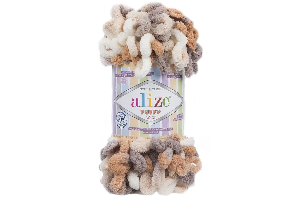 Пряжи alize puffy color. Пряжи alize puffy color