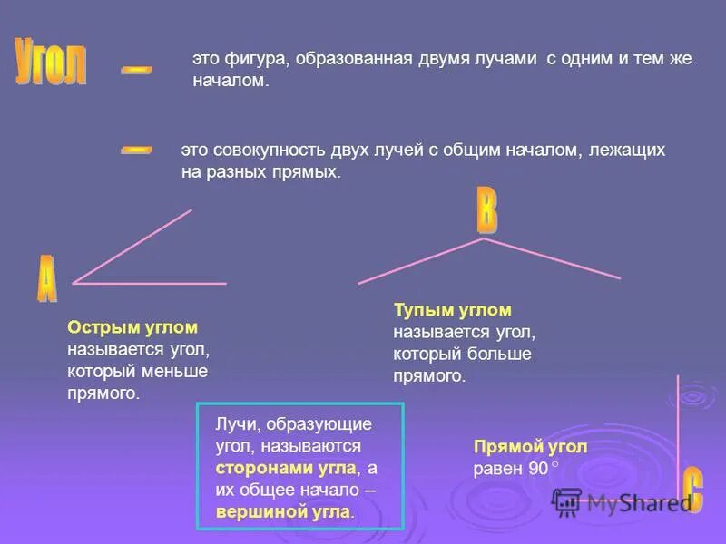 Два луча образующие угол. Какие точки лежат внутри угла. Лучи образующие угол называют. Как называются лучи образующие развернутый угол. Два дополнительных друг другу луча образуют.