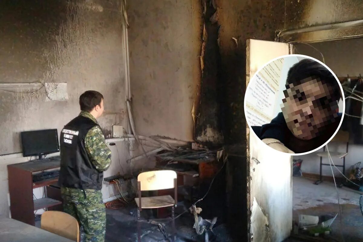 2 террориста в школе