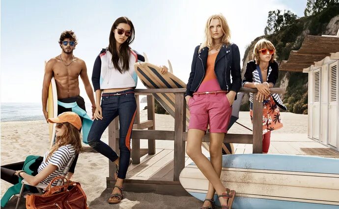 The Hilfiger Beach Club #tommyhilfiger #TheHilfigers #Spring2014 Tommy hilfiger 