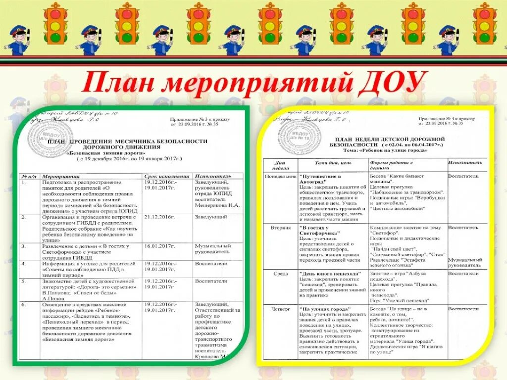 описание мероприятия в детском саду