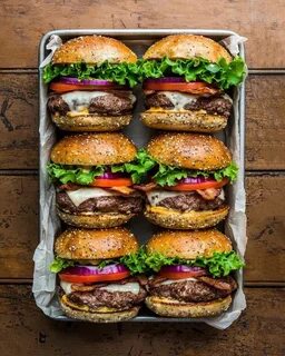 Какие вкусные бургеры