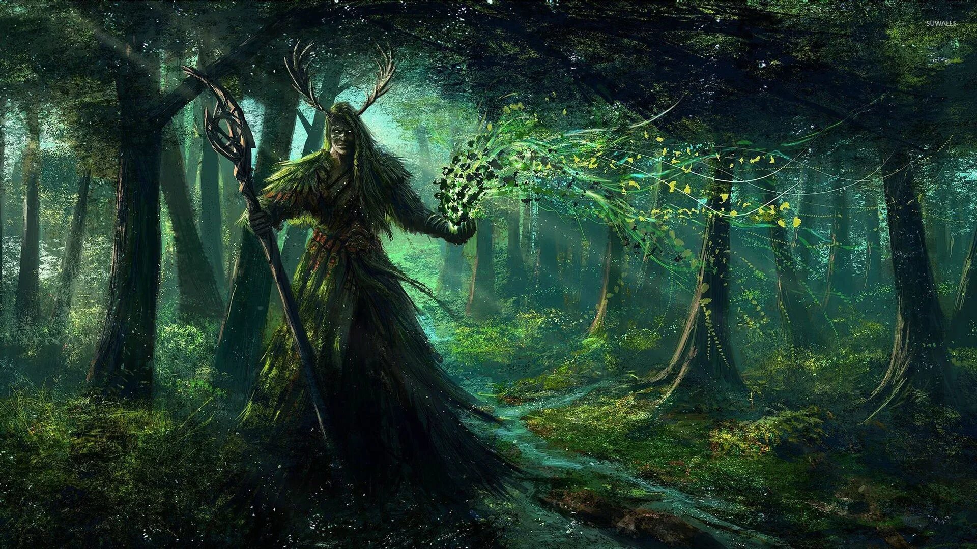 Pin by Meredith Seidl on Animal Kingdom in Art Forest spirit, Fantasy forest, Fa