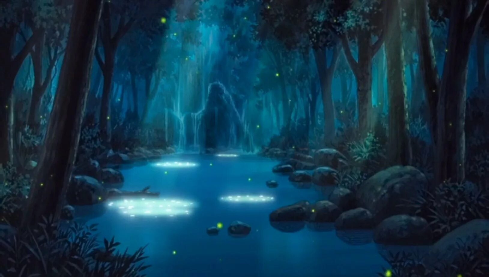 Animated forest show