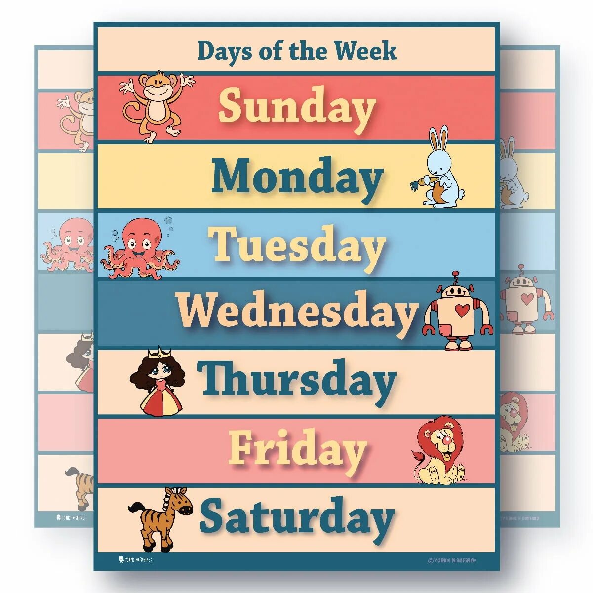 Week song for kids. Days of the week. Days of the week плакат. Карточки Days of the week. Days of the week картинки.