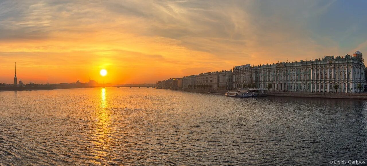 Восход солнца в питере