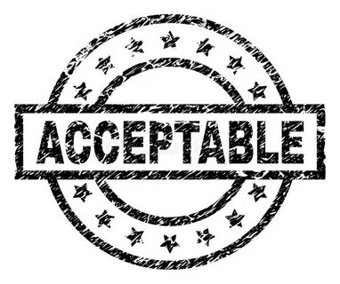 Acceptable