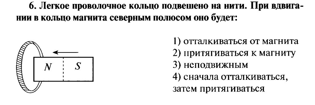 Легкое проволочное кольцо. Легкое проволочное кольцо подвешено на нити. Лёгкое проволочное кольцо подвешено на нити при выдвигании. Кольцо подвешено на двух нитях.