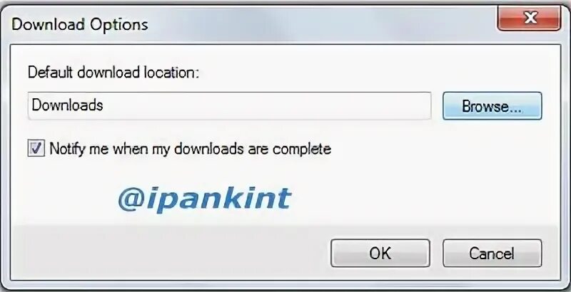 Option download