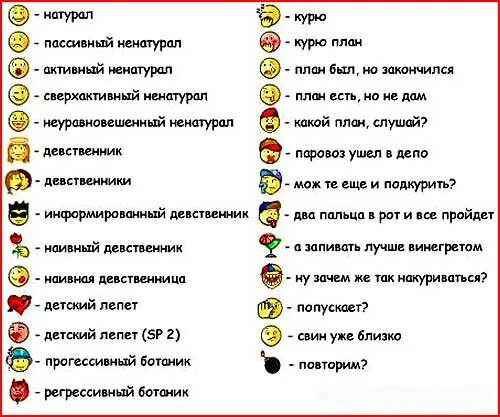 Расшифровка картинки. Что означают смайлики. Значение смайликов. Смысл смайлов. Обозначение всех смайликов.