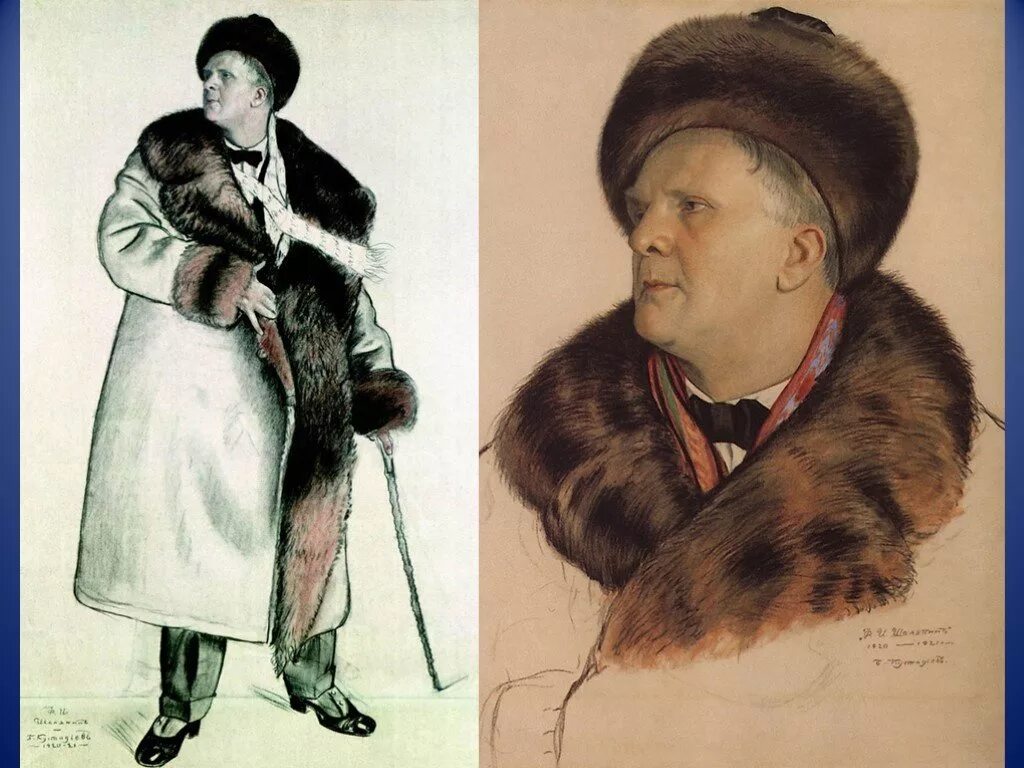 Шаляпин план. Портрет Федора Шаляпина Кустодиева. Кустодиев портрет Анисимова. Шаляпин портрет Кустодиева.