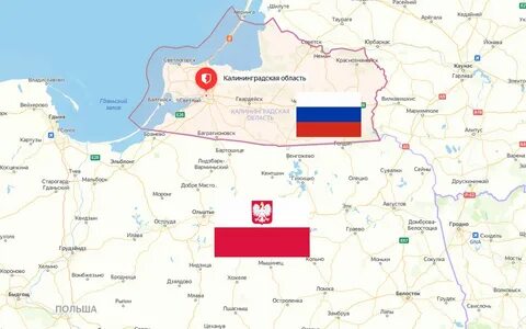 С латвией граничит только калининградская область