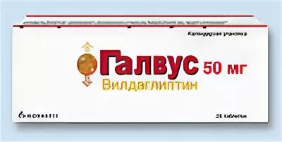 Галвус 50 аналоги