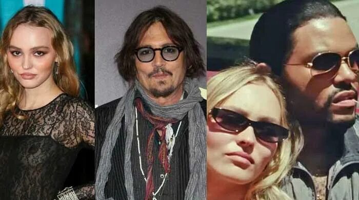 The weeknd rose depp fill void. Johnny depp and lily-rose depp.