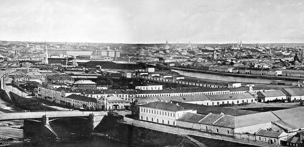 Москва 1860 годов. Панорама Москвы 1860 год с храма Христа Спасителя. Москва 1867 год. Москва 1867 панорама. Панорама Москвы 1867 года.