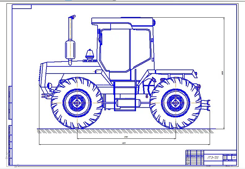 ЛТЗ-155 трактор чертежи. ЛТЗ-155 чертеж. Габариты трактора ЛТЗ 155. Чертеж трактора МТЗ 82.