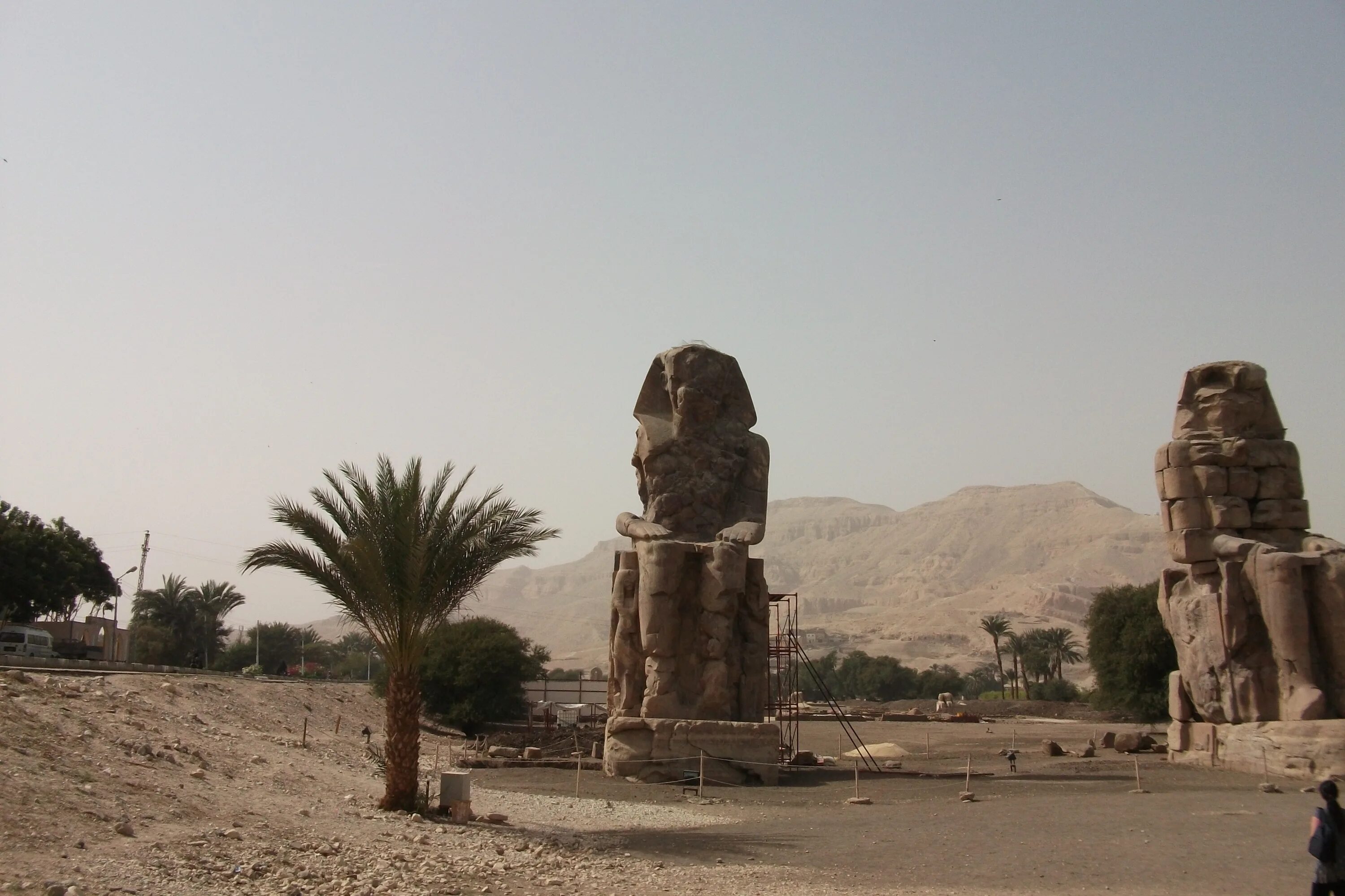 The oldest monuments are