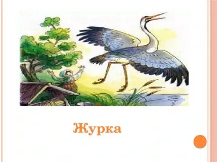 Журавль и цапля читательского дневника