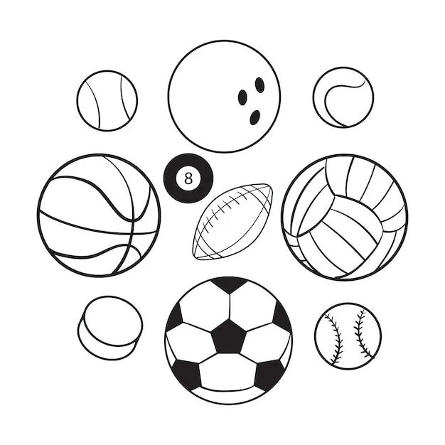Draw ball. Draw ball