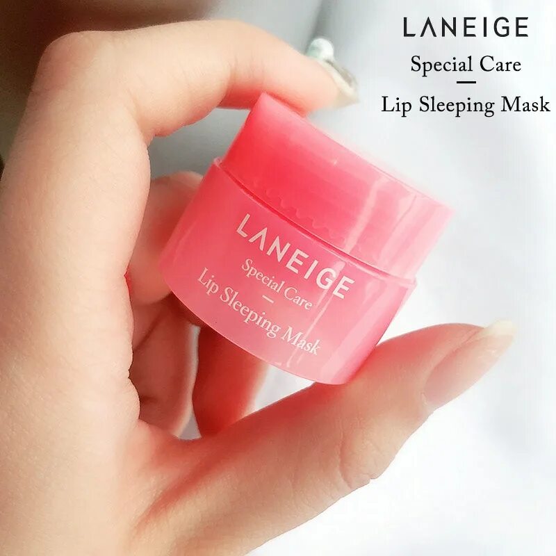 Ночная маска для губ Laneige. [Laneige] Lip sleeping Mask "Berry" - ночная маска для губ, 3 г. Бальзам для губ Laneige Lip sleeping Mask. Ночная маска для губ Laneige 3g. Маска бальзам для губ