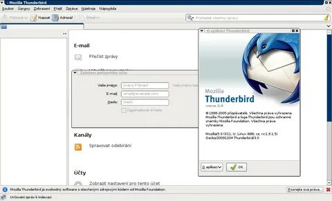 Thunderbird linux