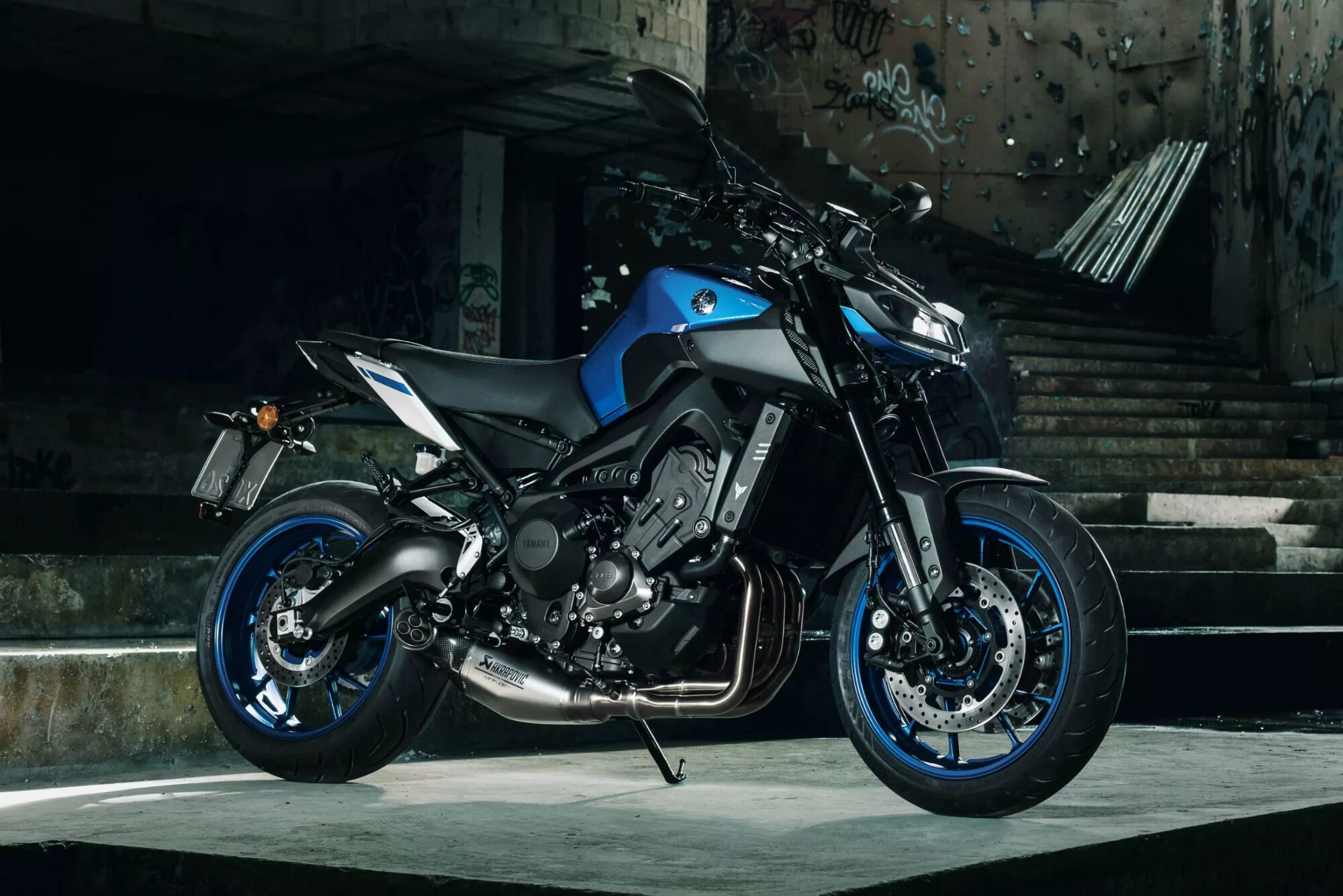 Yamaha MT-09 2017. Мотоцикл Yamaha MT-09. Ямаха MT 09.