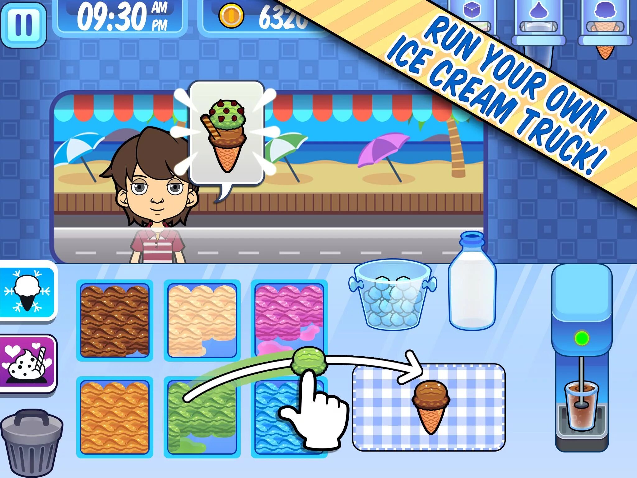 Ice Cream игра. Игры для девочек мороженое. Мороженщик игра. Карта игры мороженщик.