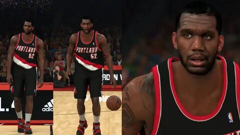 NBA 2K23 Greg Oden Cyberface and Body update by HC23.