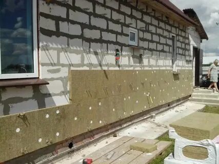 Утепление каменного дома