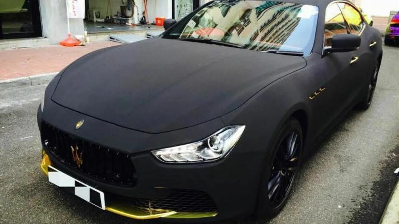 Как называется матовый. Matte black maserati. матовый цвет авто. черный матовый авто.