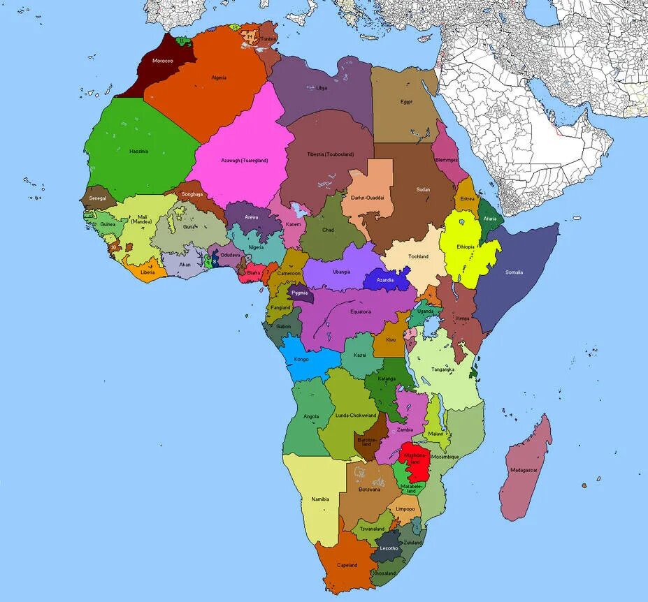 8 стран африки. Карта Африки со странами крупно на русском. Политическая карта Африки 2021. Политическая и географическая карта Африки. Карта африканского континента со странами.