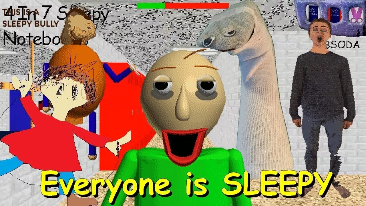 Everybody helps. Baldi Basics Mod tired Baldi. Tired Baldi - Baldi's Basics Mod. Baldi s Basics Sleep. Tired Baldi Mod Rus.