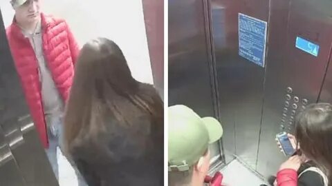 Начал приставать к девушке