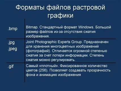 Расширение растровых файлов
