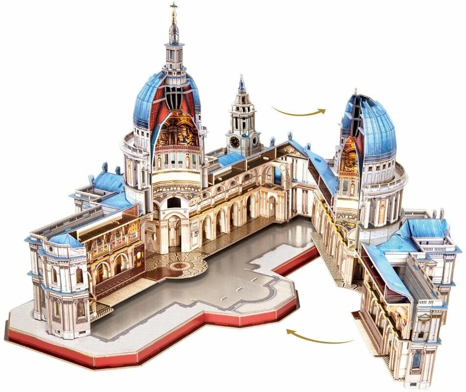Пазл cubicfun собор василия блаженного (c239h), 92 дет. 3д пазл лев. 3d пазлы кристалл. 3d-пазл crystal puzzle бриллиант l (yt218370), 41 дет. 3d пазлы кристалл.