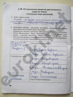 Стр 68 биология 5