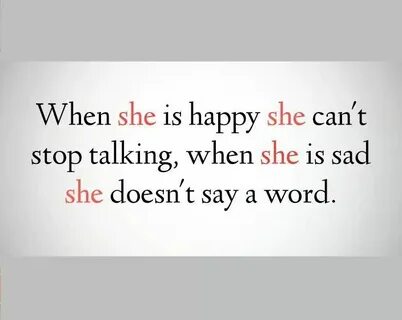 She is very happy her