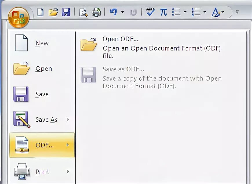 Rtf doc txt odt. Формат ОДФ. Опен офис 2007. Формат OPENDOCUMENT. Формат ОДФ как выглядит.