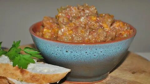 Икра из запеченных овощей в духовке кабачковая