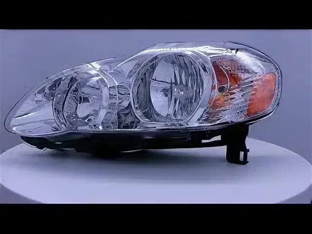 Лампы фар тойота королла 150. Фары toyota corolla 2003 года. фара тойота xb.