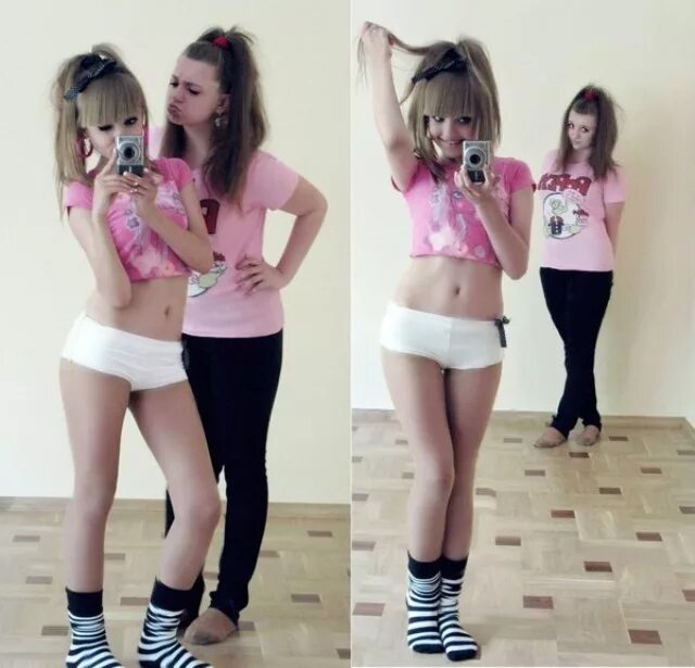 Short video girls. Юные ТП.