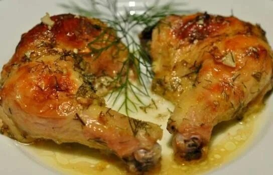 Запеченные куриные окорочка - пошаговый рецепт с фото на Повар.ру