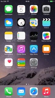 Ландшафтный режим во многих приложениях на iPhone 6 Plus скопирован с iPad