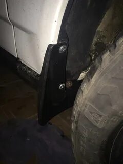 Передние брызговики приора