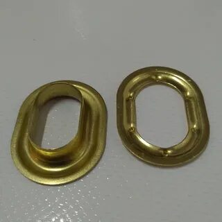 Люверсы овальные для тентов